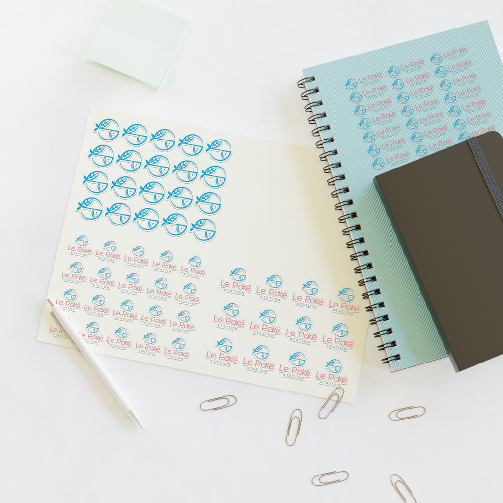 Official Le Poké Station Promotional Sticker Sheet