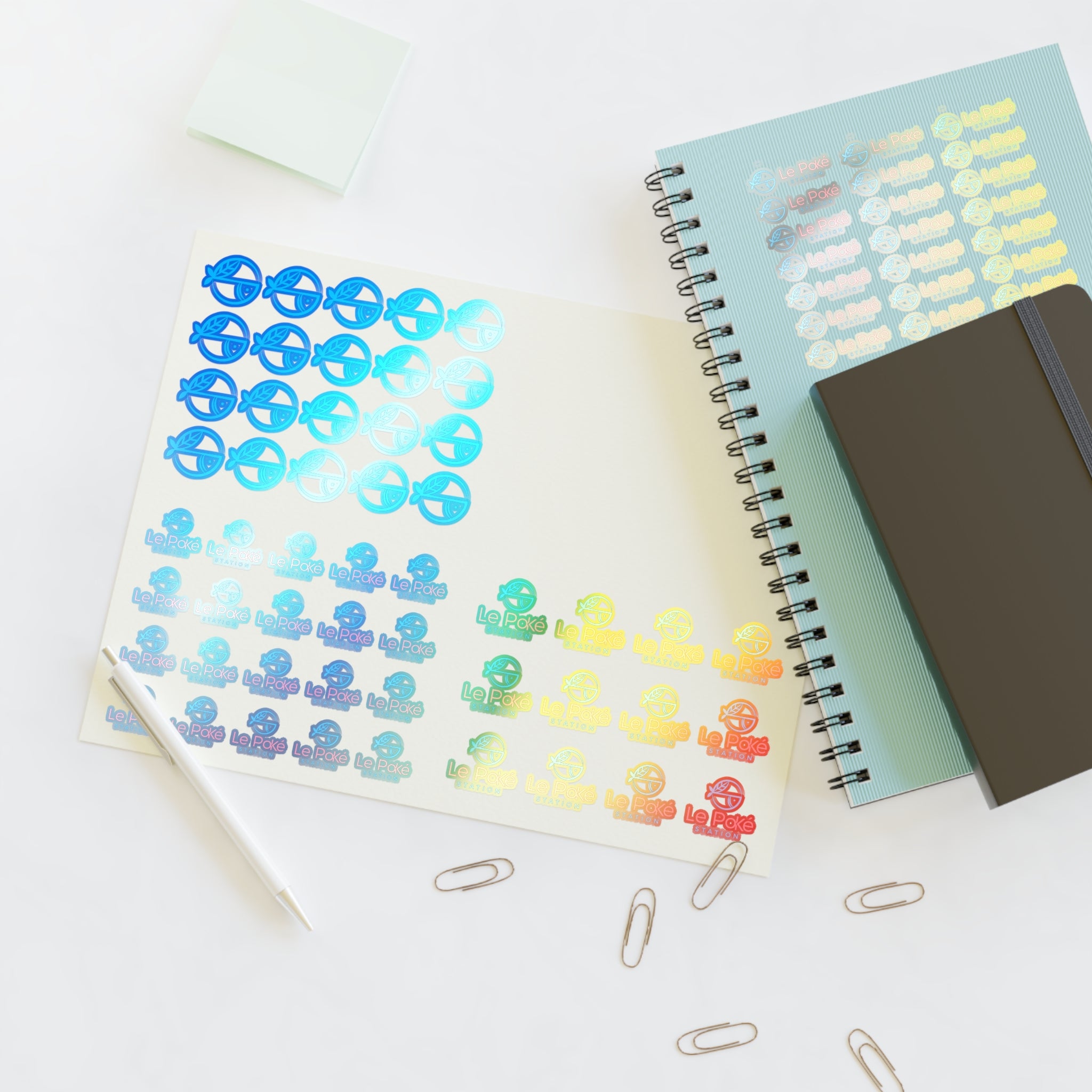 Official Le Poké Station Promotional Sticker Sheet