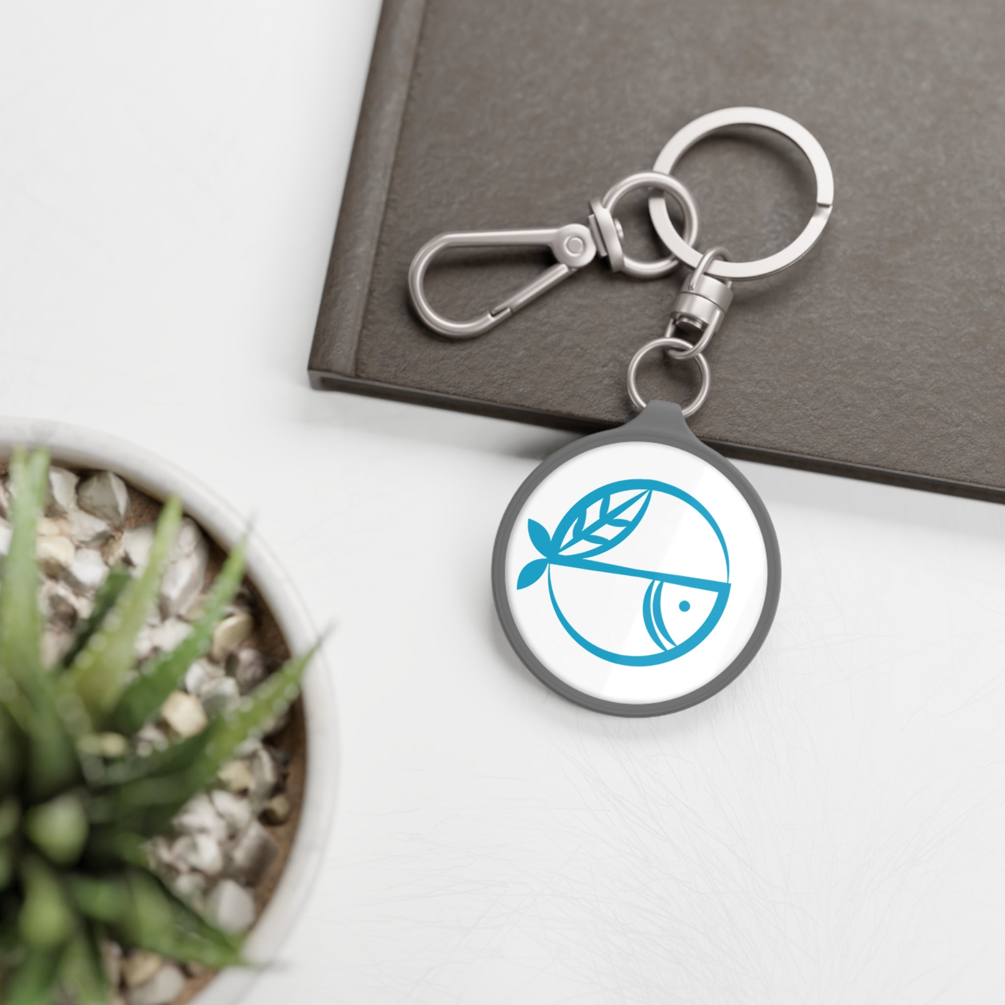 Official Le Poké Station Logo Keychain